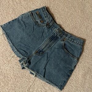 Calvin Klein Jeans Blue Denim Shorts